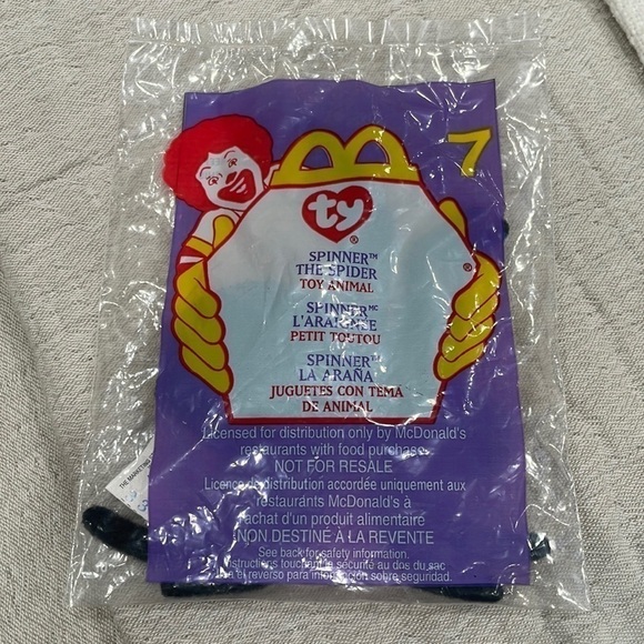 MCDONALD’S TY Spinner the Spider #7 - Picture 1 of 2